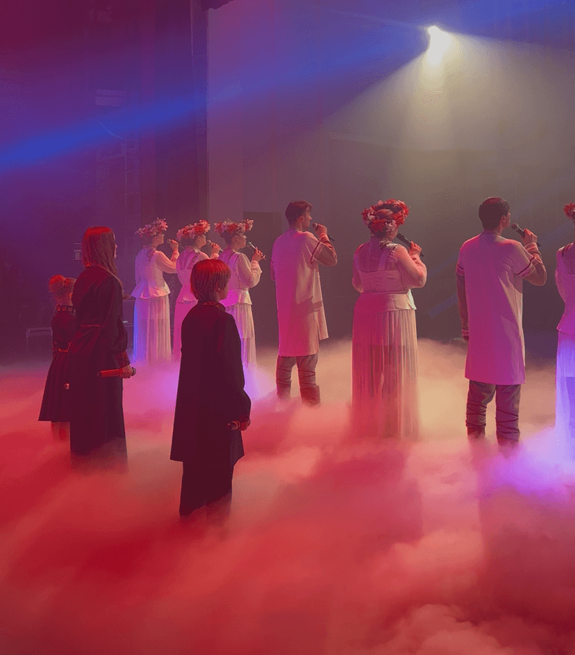 Тяжелый дым на концерте